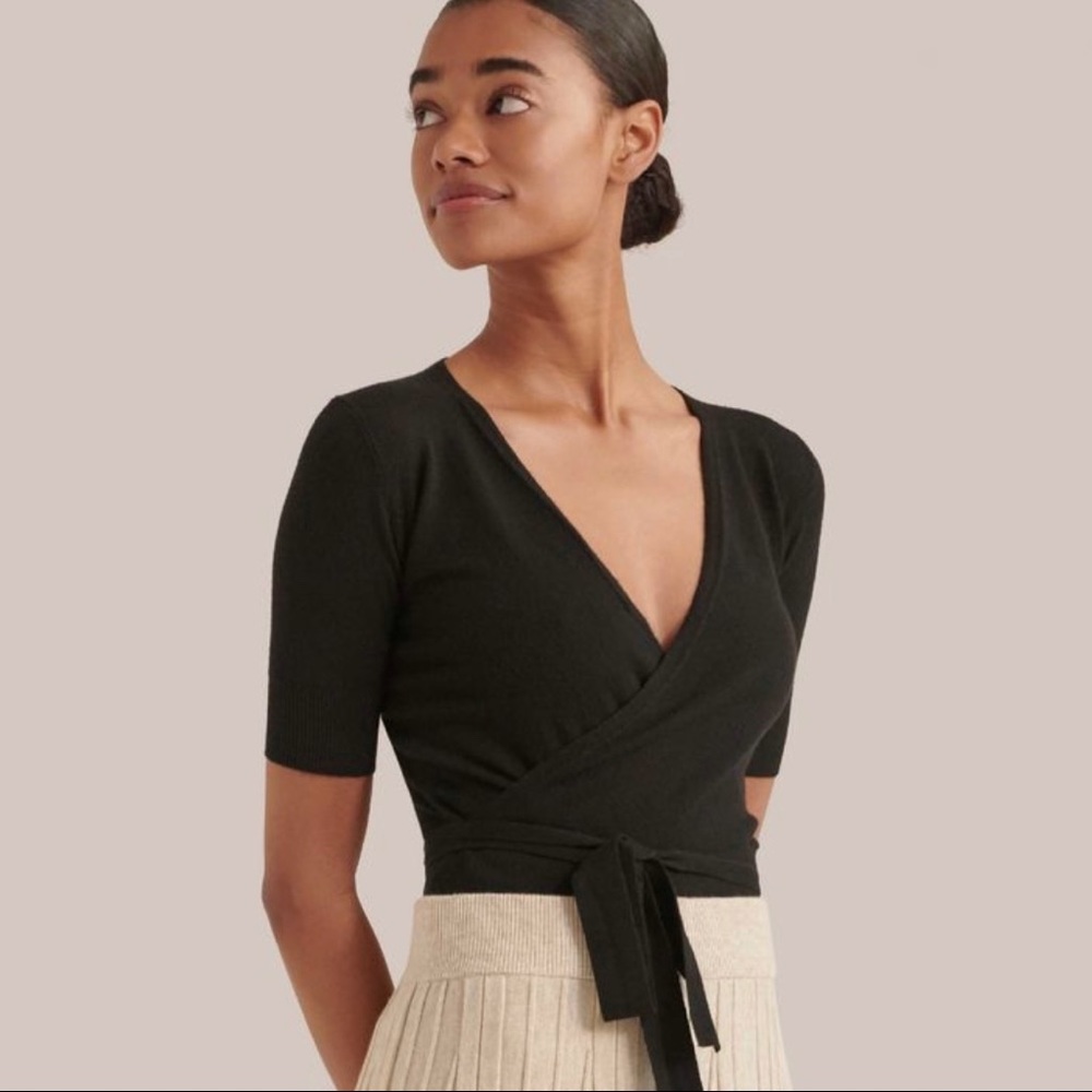 MODERN CITIZEN RAJA VNECK TIE FRONT BODYSUIT SMALL